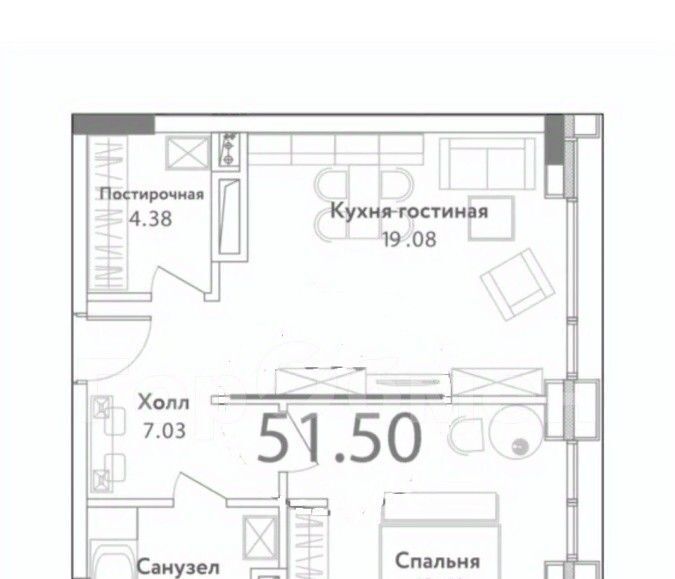 квартира г Москва метро Петровский парк пр-кт Ленинградский 36с/36 ЖК «ВТБ Арена парк» Парк фото 5