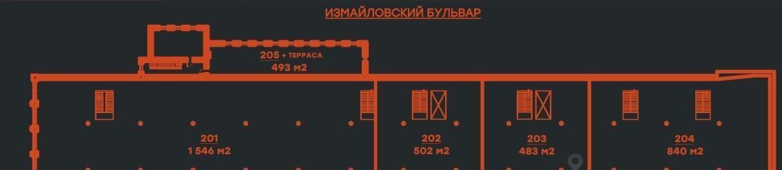 офис г Санкт-Петербург р-н Адмиралтейский наб Обводного канала 118ау фото 9