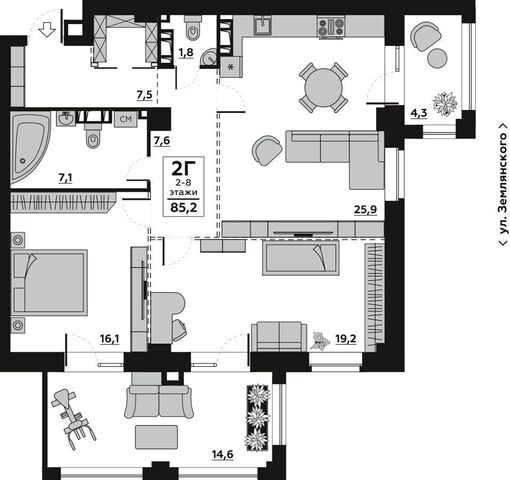 ул Бакинская 6 блок-секция 3 фото