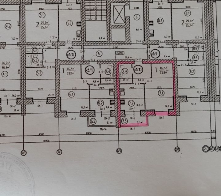 квартира г Тамбов р-н Советский ул Астраханская 181вк/1 Тамбовский район фото 2