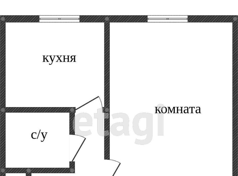 квартира г Калуга р-н Октябрьский ул Радищева 8 фото 2