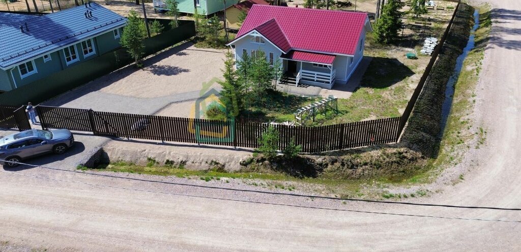 дом р-н Выборгский Полянское сельское поселение, СНТ Новое Приветное фото 1