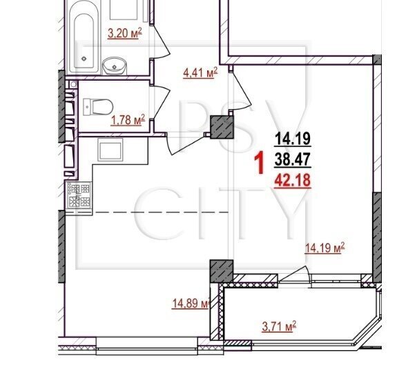 квартира г Белгород ул Победы 126 ЖК «Университет» Западный округ фото 1