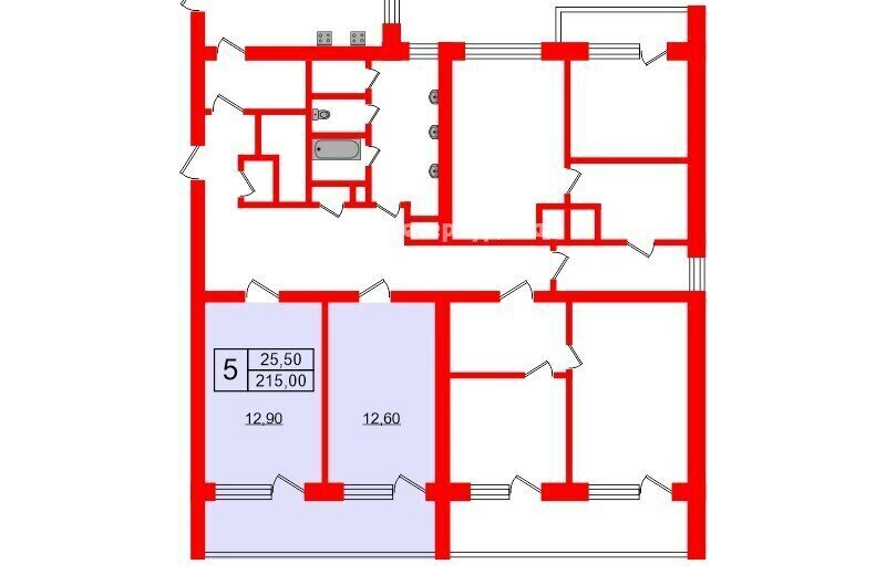 комната г Колпино пр-кт Заводской 60 метро Обухово фото 15