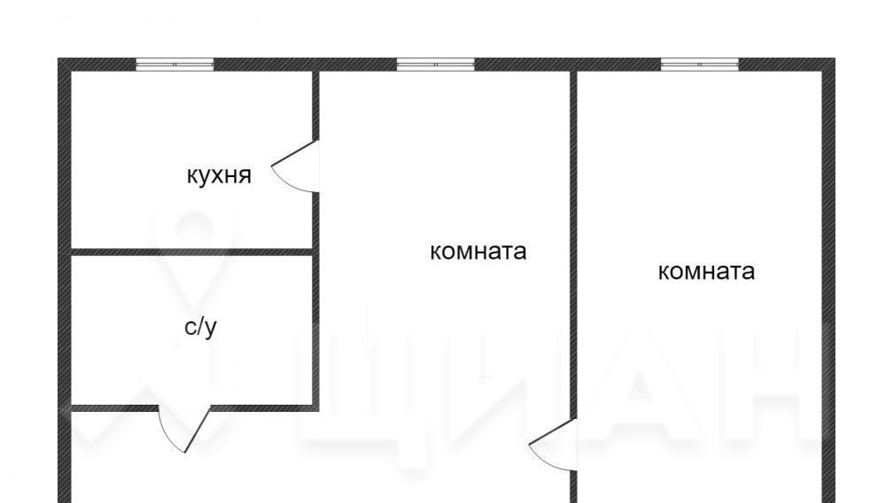 квартира г Волгоград р-н Советский ул Даугавская 13 фото 2