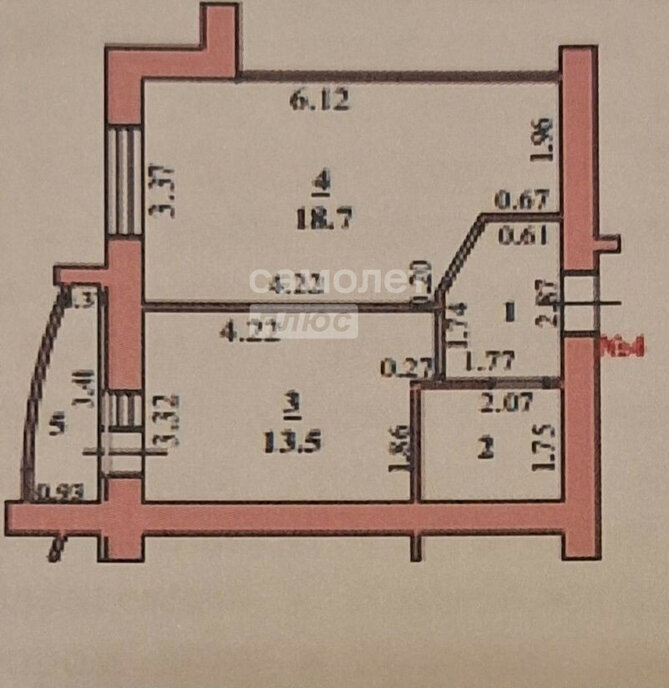 квартира г Липецк р-н Октябрьский ул Свиридова И.В. 18 ЖК «в 30, 31 мкр.» фото 21