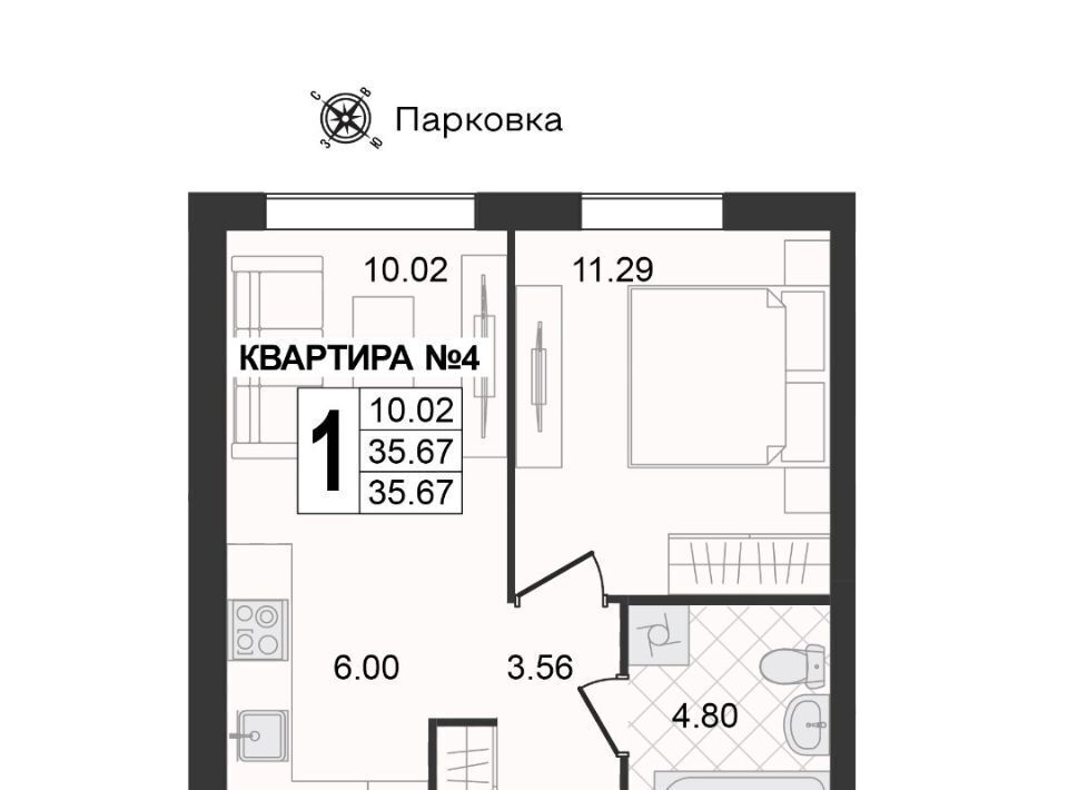 квартира г Муром ул 1-я Новослободская фото 1