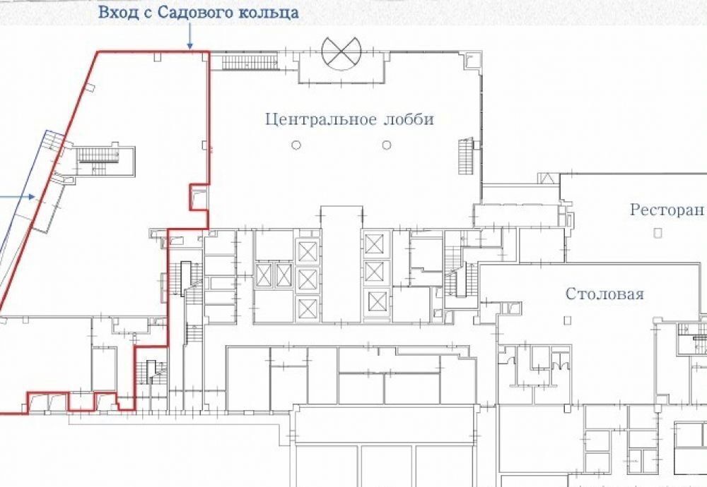 торговое помещение г Москва метро Добрынинская ул Валовая 35 фото 2