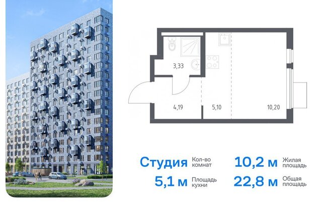 Домодедовская, жилой комплекс Горки Парк, 8. 1, деревня Коробово фото