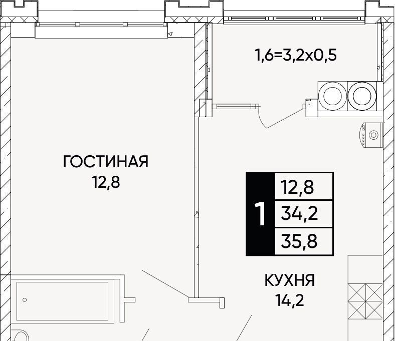 квартира г Ростов-на-Дону р-н Кировский ЖК Левобережье фото 1