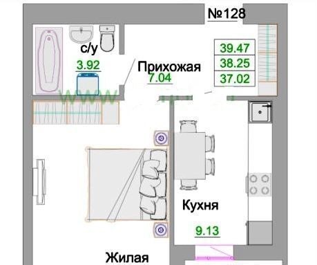 квартира р-н Зеленоградский г Зеленоградск ул Тургенева 3 фото 2