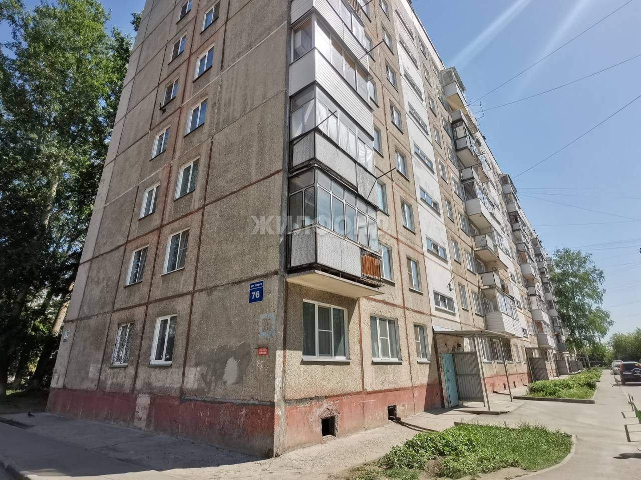 квартира г Новосибирск ул Зорге 76 Площадь Маркса фото 22