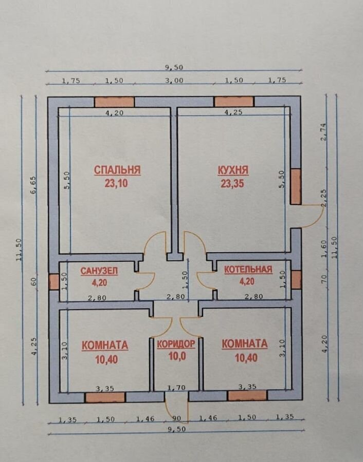 дом г Барнаул с Лебяжье п Центральный р-н Центральный фото 4