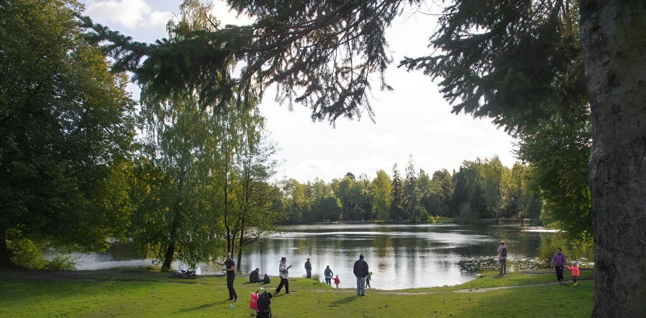 квартира г Санкт-Петербург п Парголово ул Заречная 13к/2 метро Парнас фото 35