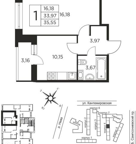 квартира Выборгская сторона дом 2 Выборгский фото