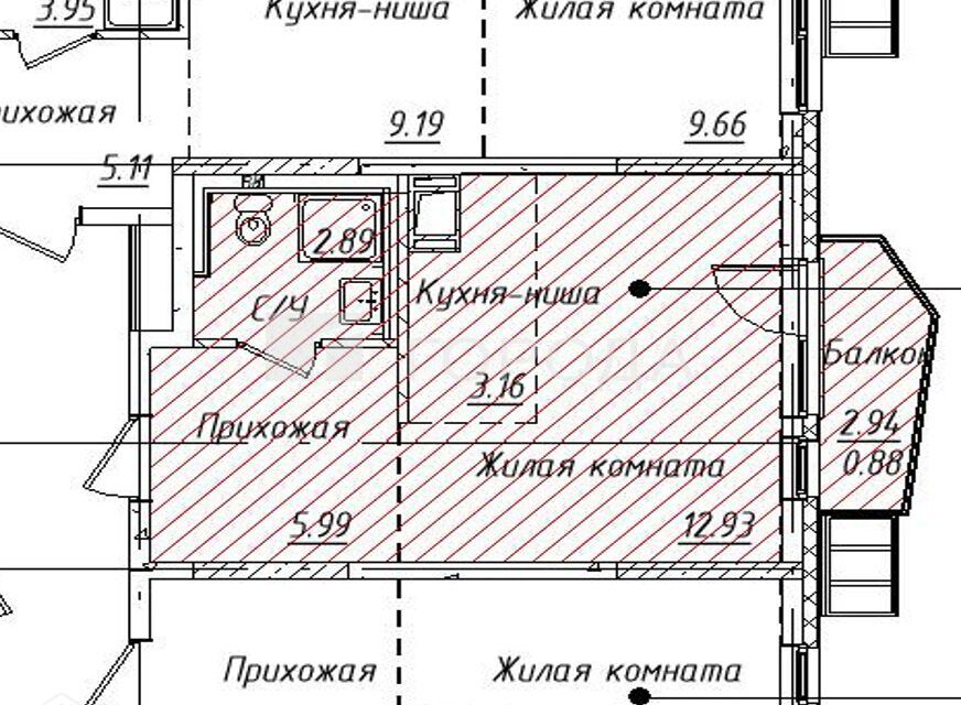 квартира городской округ Ленинский д Коробово ул Авиаторов 4 фото 1