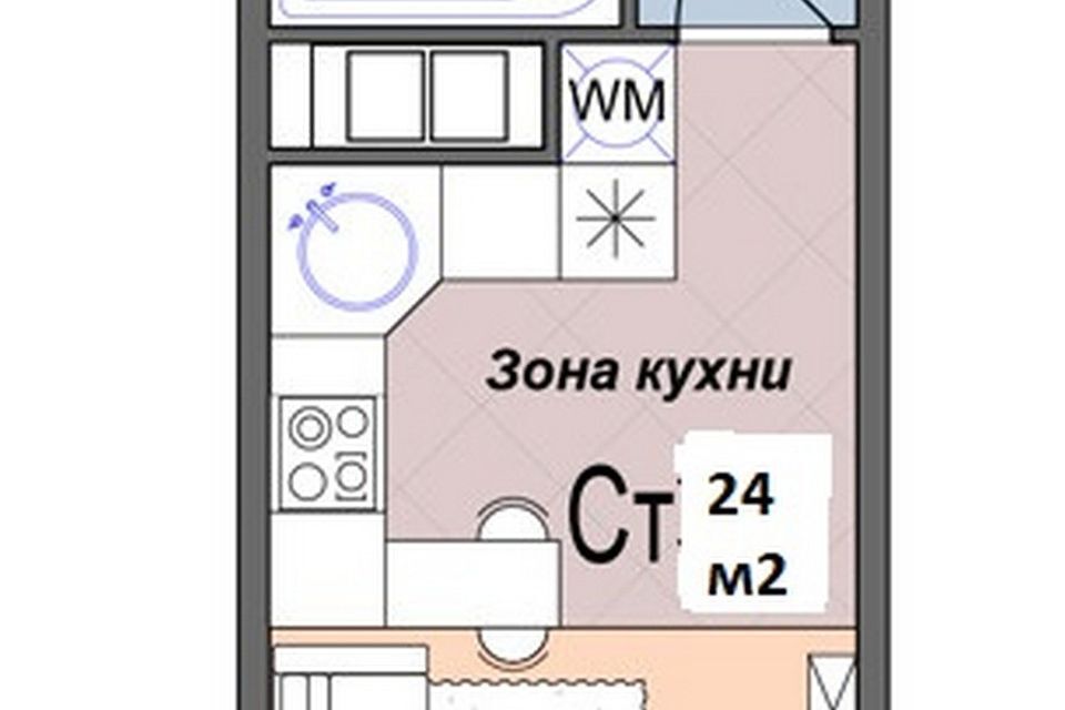 квартира городской округ Ленинский рп Дрожжино ш Новое 12/1 Бутово парк 2 фото 9