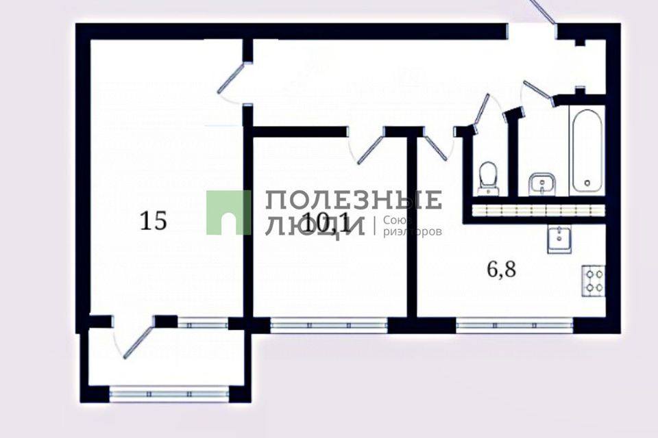 квартира г Санкт-Петербург ул Ярослава Гашека 4/1 Фрунзенский фото 9