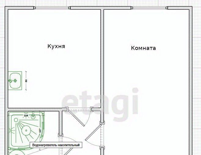 комната г Кострома ул Боевая 1-я 4 фото 2