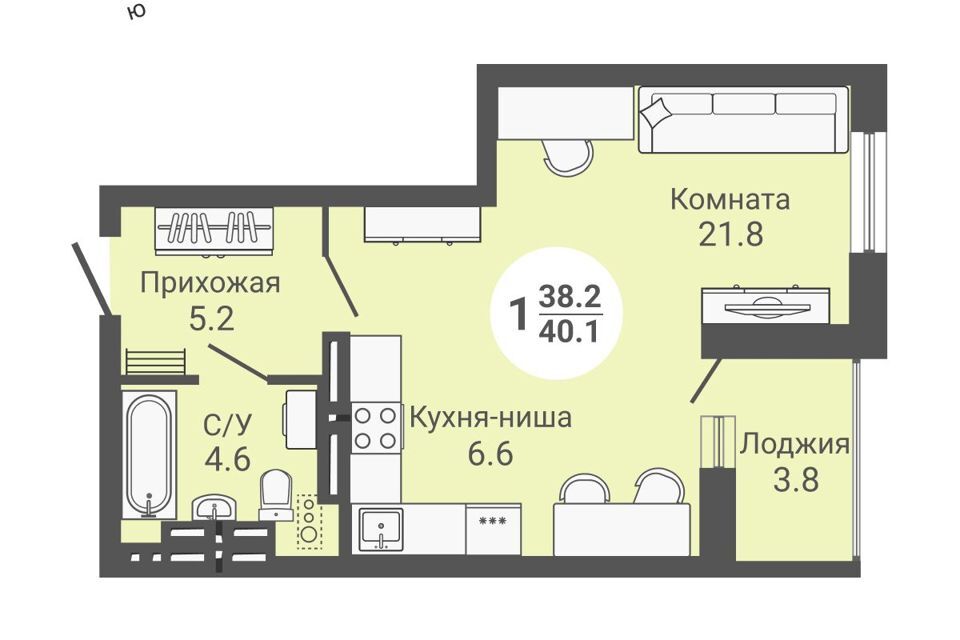 квартира г Новосибирск р-н Кировский ул Петухова 170 городской округ Новосибирск фото 1