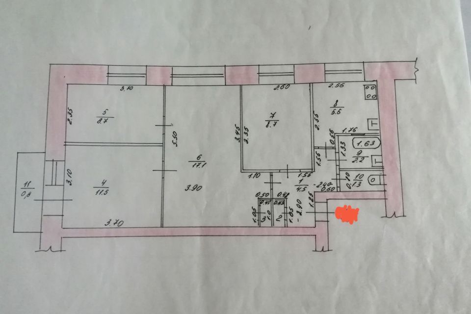 квартира г Казань р-н Советский ул Ново-Азинская 2 Казань городской округ фото 1