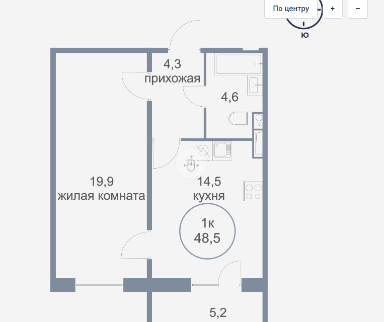 квартира г Сургут тракт Югорский 54/2 жилой дом по Югорскому тракту Сургут городской округ фото 1