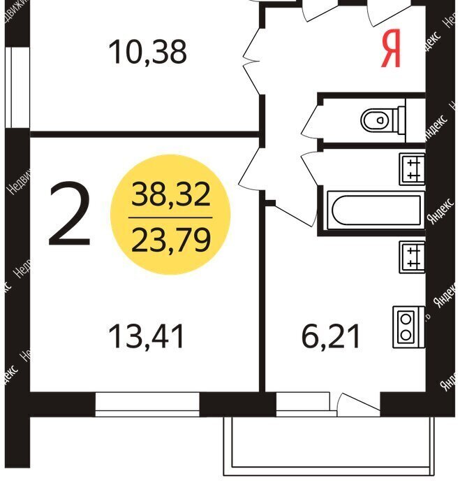 квартира г Москва метро Коломенская наб Нагатинская 14к/2 фото 1