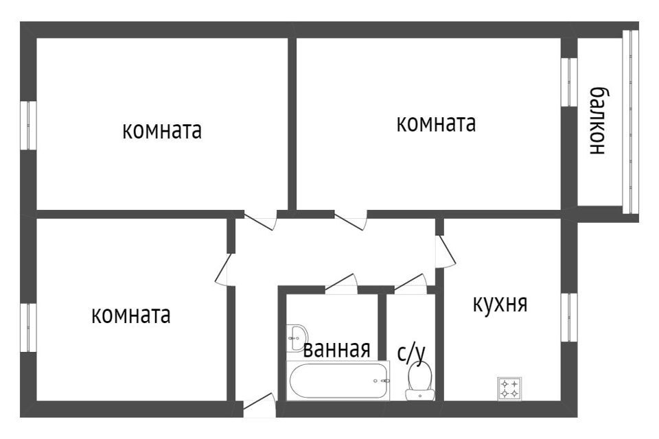 квартира г Курган ул Перова 16 Курган городской округ фото 6