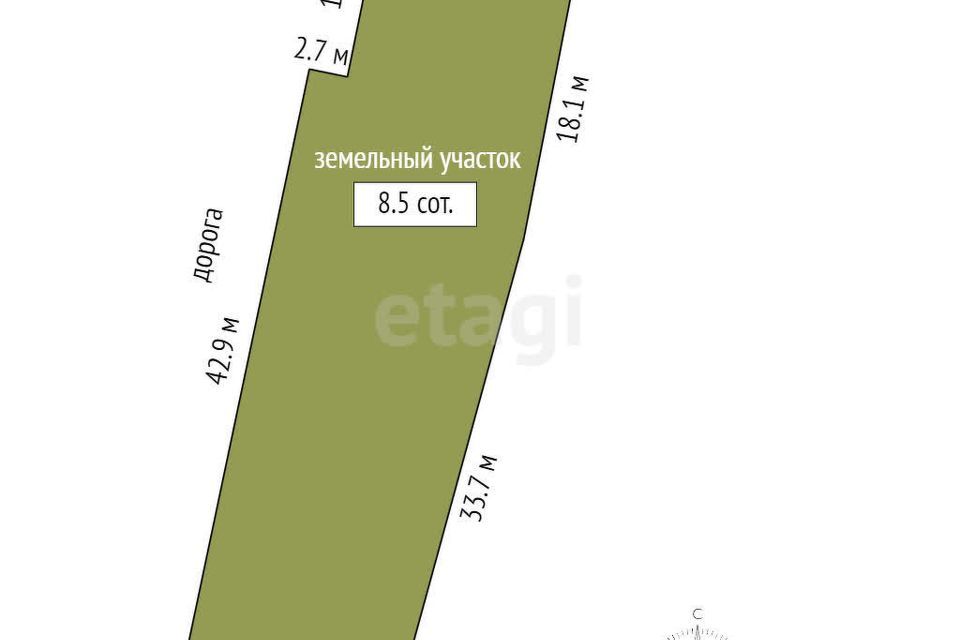 земля городской округ Челябинск, Урицкого фото 7