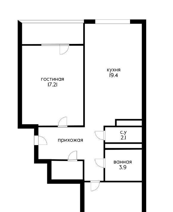 квартира г Краснодар р-н Прикубанский ул Стахановская 1/5 фото 2