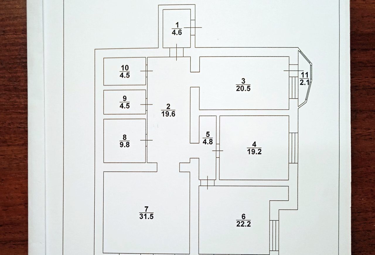 квартира г Саратов р-н Октябрьский ул им Мичурина И.В. 38/44 фото 2