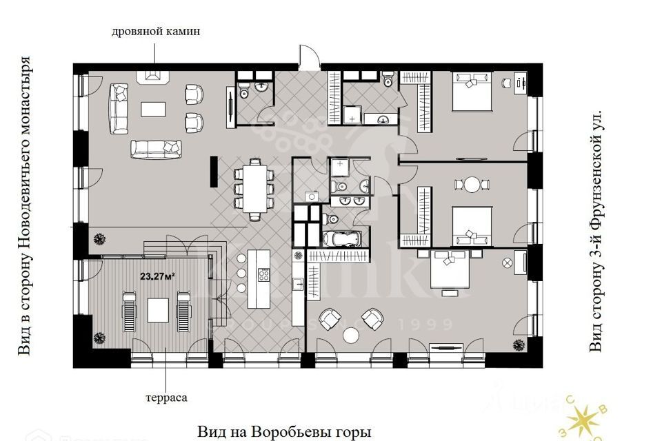 квартира г Москва ул Усачёва 15а Центральный административный округ фото 5