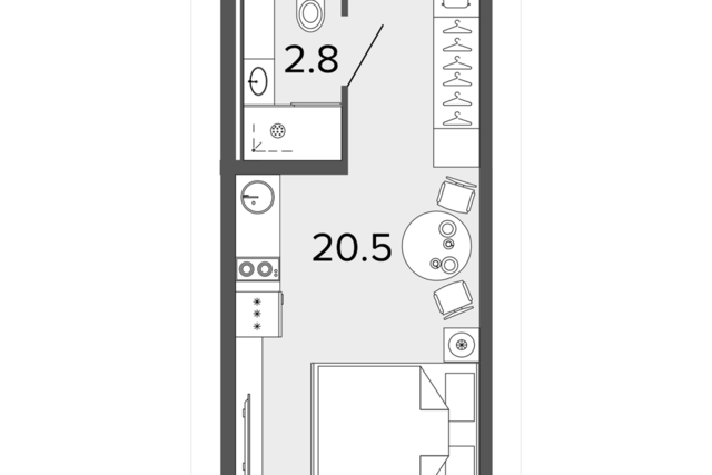 р-н Московская Застава апарт-отель ARTSTUDIO Moskovsky Московский, 3 к 3 ст 1 фото