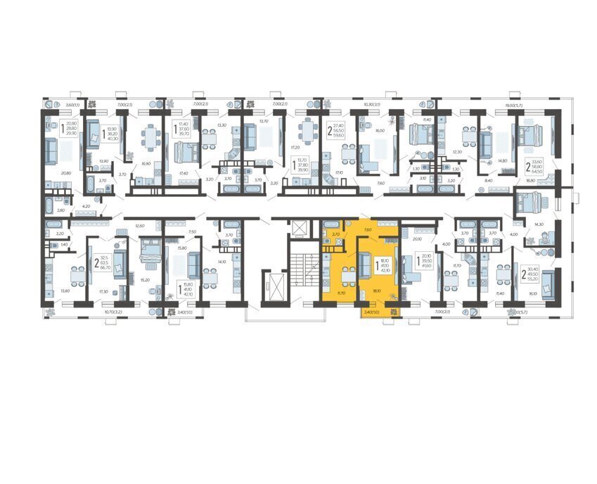 квартира г Краснодар микрорайон 9-й километр ул Ярославская 115/4 фото 2