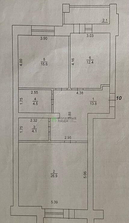 квартира г Киров р-н Ленинский ул Молодой Гвардии 90 фото 22