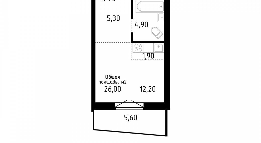 квартира г Барнаул р-н Центральный ул Никитина 12 фото 4