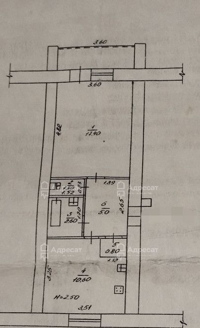 квартира г Волгоград р-н Кировский ул им. Кирова 128 фото 11