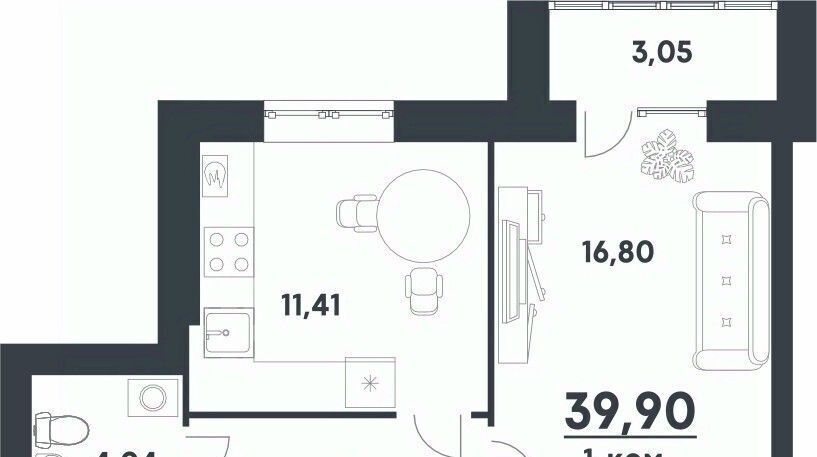 квартира г Волгоград р-н Советский жилой район Долина-2 жилрайон фото 1