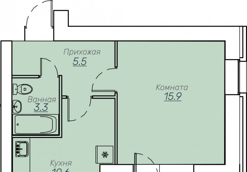 квартира г Киров р-н Октябрьский Завода ОЦМ мкр фото 1