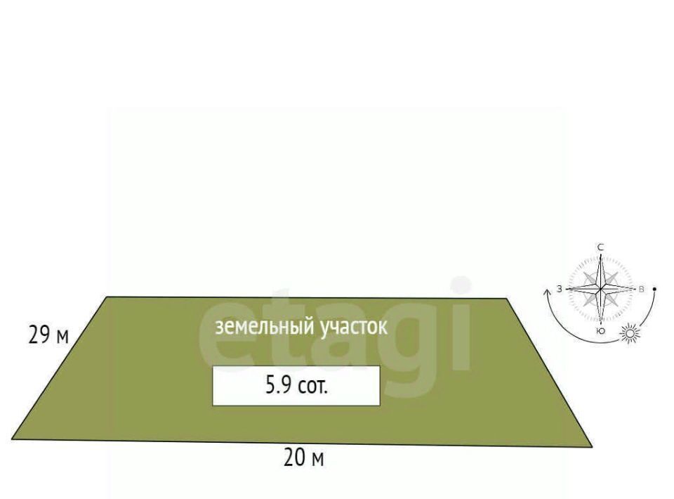 земля р-н Брянский снт Заря Мичуринское с/пос, садовое дачное товарищество, ул. Шоссейная, 176 фото 2