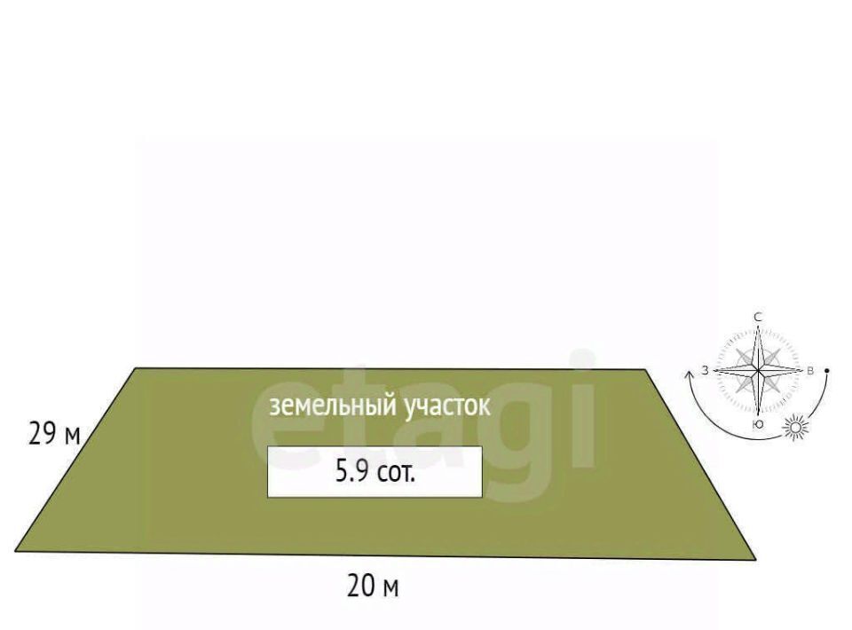 земля р-н Брянский снт Заря Мичуринское с/пос, садовое дачное товарищество, ул. Шоссейная, 184 фото 2