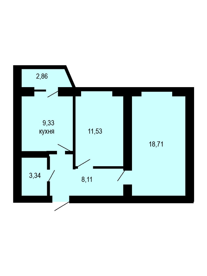 квартира г Оренбург ш Загородное 57/2 городской округ Оренбург фото 3