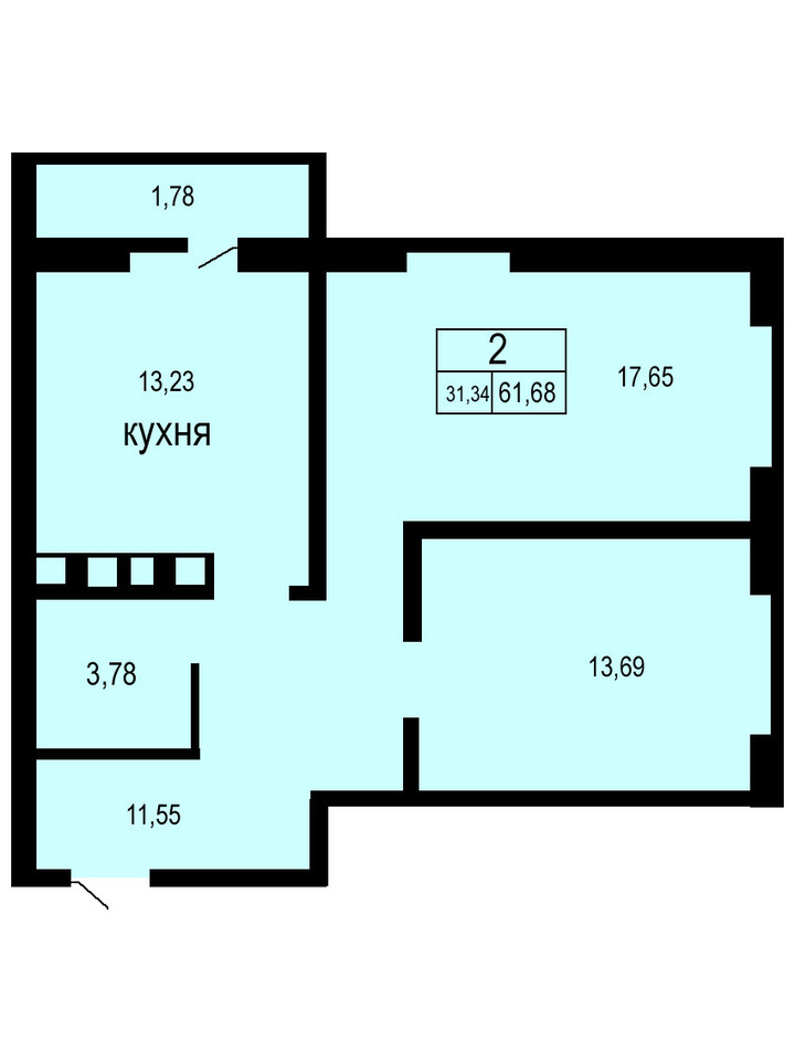 квартира г Оренбург ул Юркина 8 ЖК Осенний Лист городской округ Оренбург фото 3