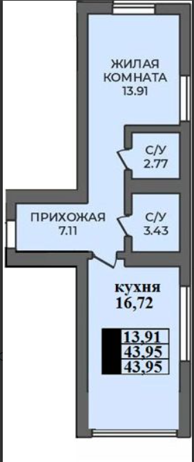 квартира г Оренбург ул Ильи Глазунова 3/1 городской округ Оренбург фото 6