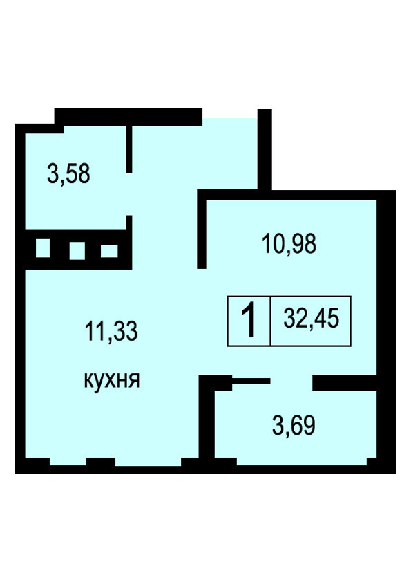 квартира г Оренбург проезд Северный 23 городской округ Оренбург фото 7