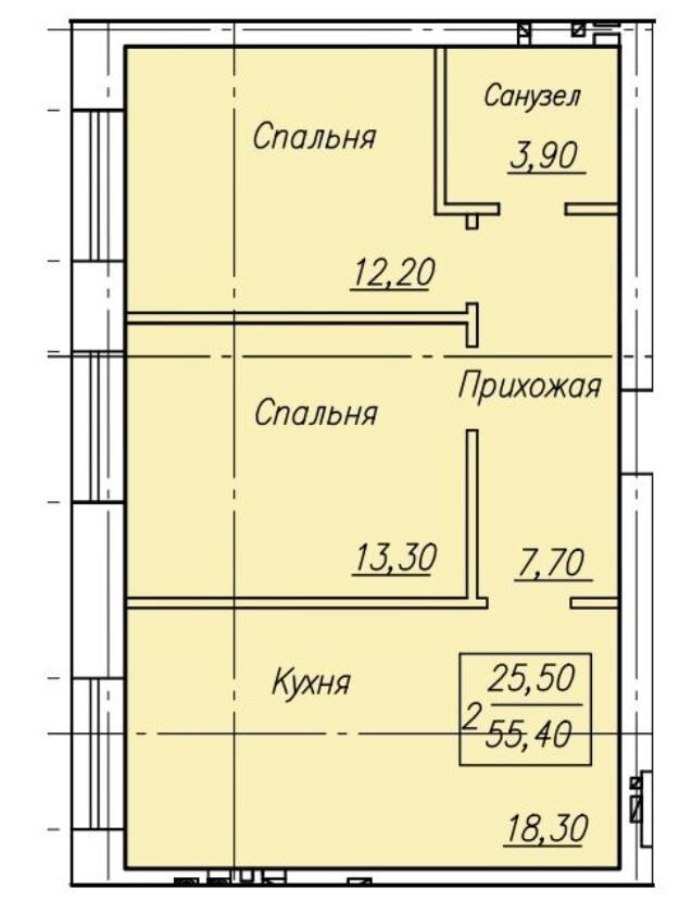 квартира г Оренбург п Ростоши ЖК «Ростоши Премьер» ул Новая 50/1 городской округ Оренбург фото 5