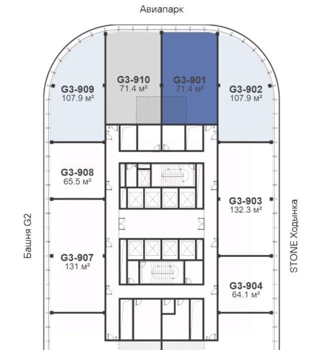 офис г Москва метро ЦСКА б-р Ходынский 21ас/1 фото 18