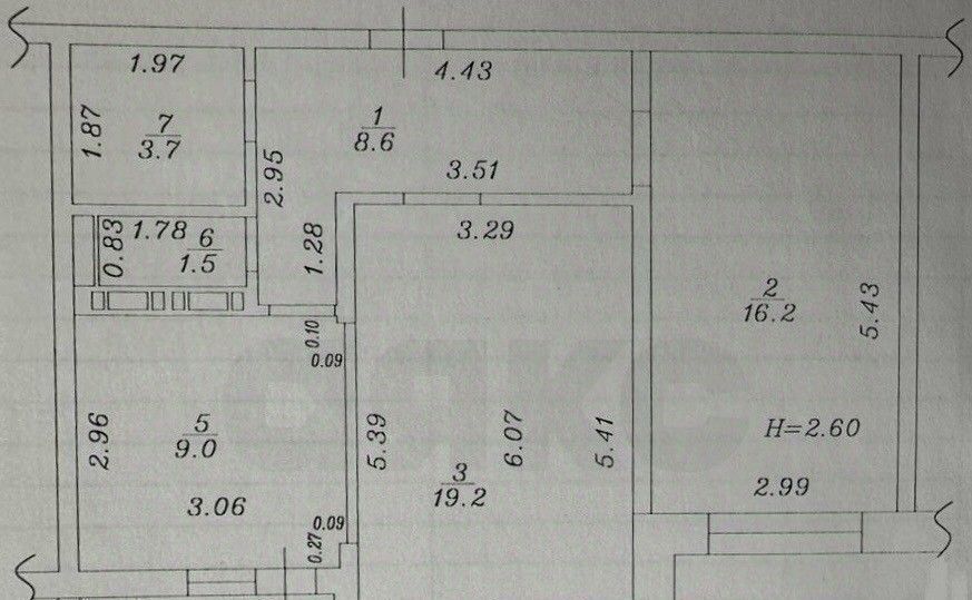 квартира р-н Анапский г Анапа ул Крылова 13к/3 фото 2