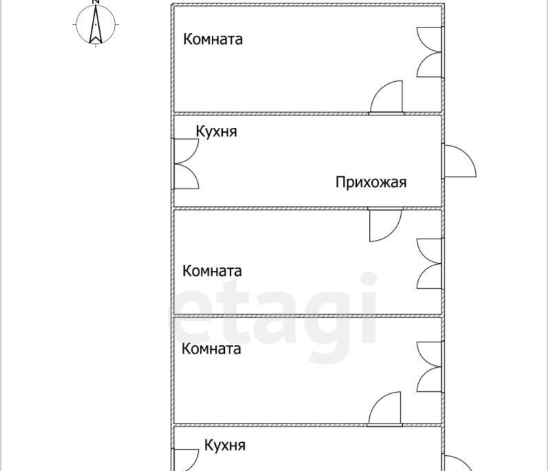 дом р-н Темрюкский ст-ца Голубицкая ул Кубанская 19 Голубицкое с/пос фото 2