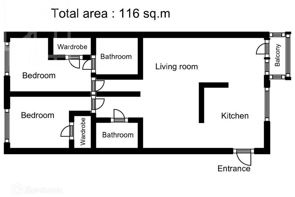 квартира г Москва пер Ружейный 3 Центральный административный округ фото 9